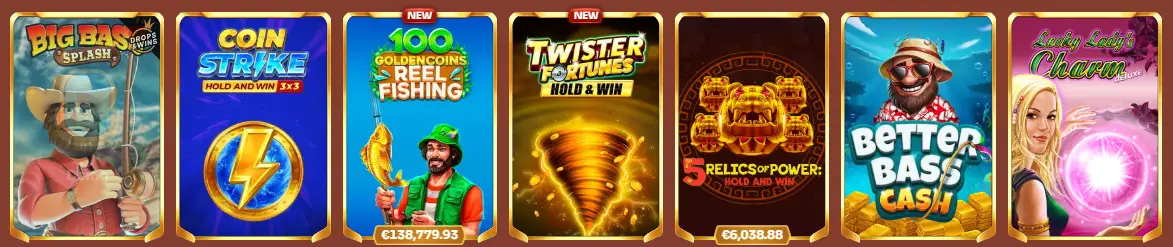 spinninen casino slots